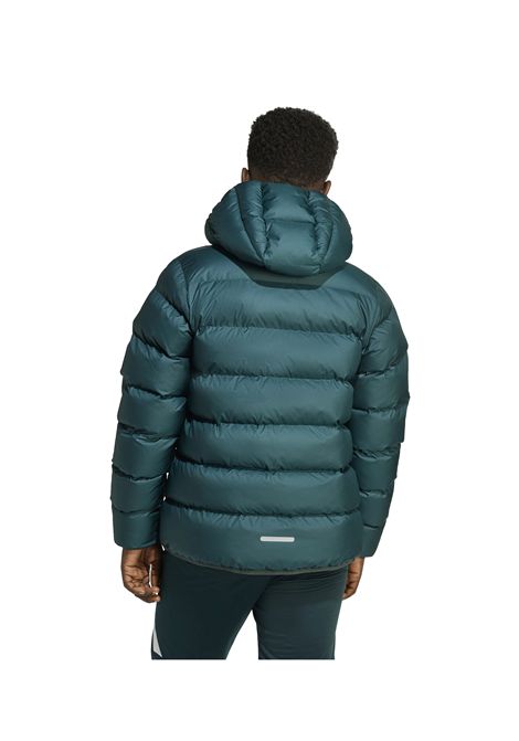 Adidas SD Puffer Hooded Jacket Green Junior ADIDAS CORE | Jackets | JL7437-